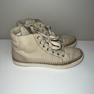 Ugg Australian Gradie Sneakers Side Zipper High Tops Sz. 9